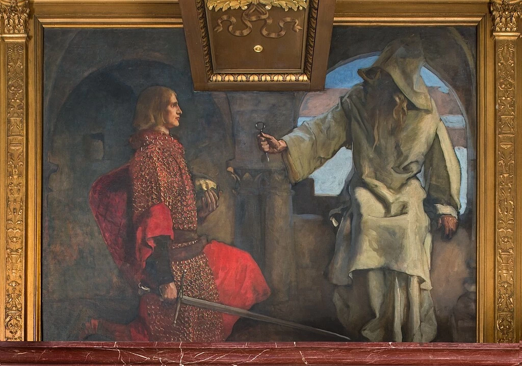 La ricerca e il raggiungimento del Santo Graal - La chiave del castello